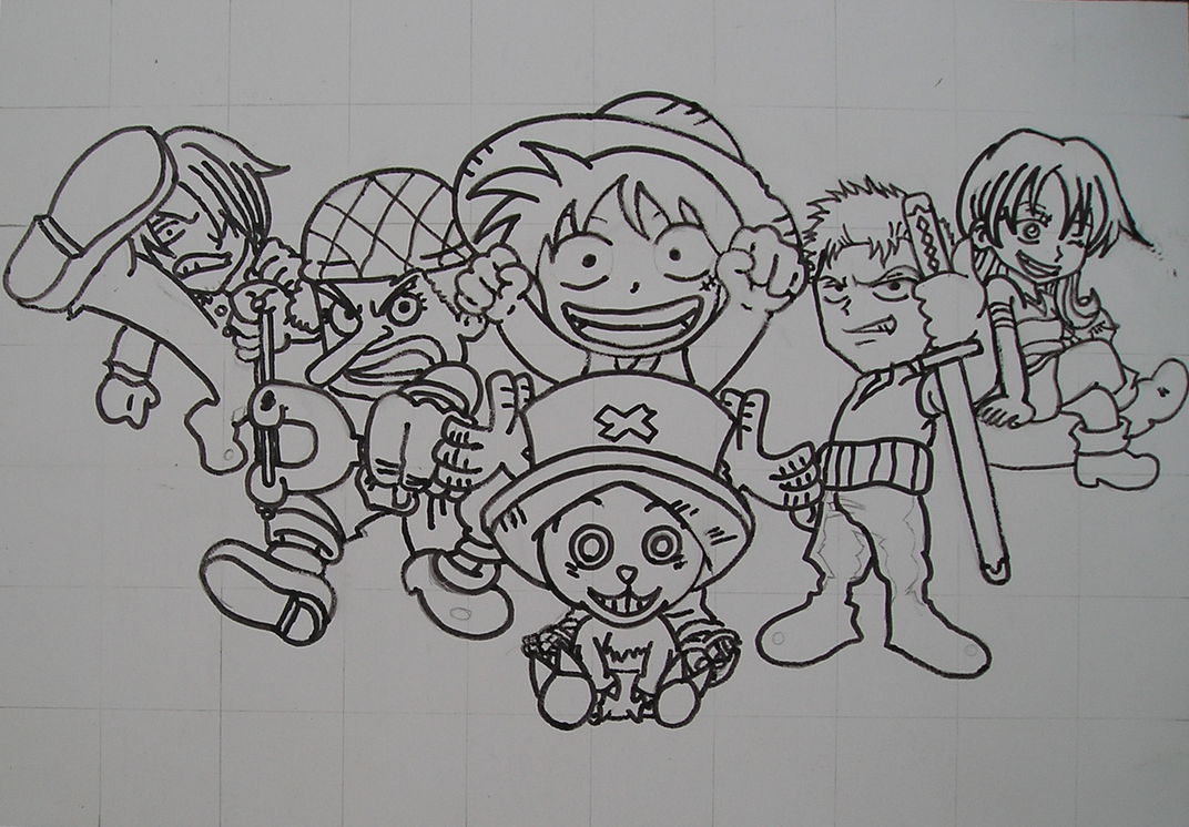One Piece Drawing High-Quality