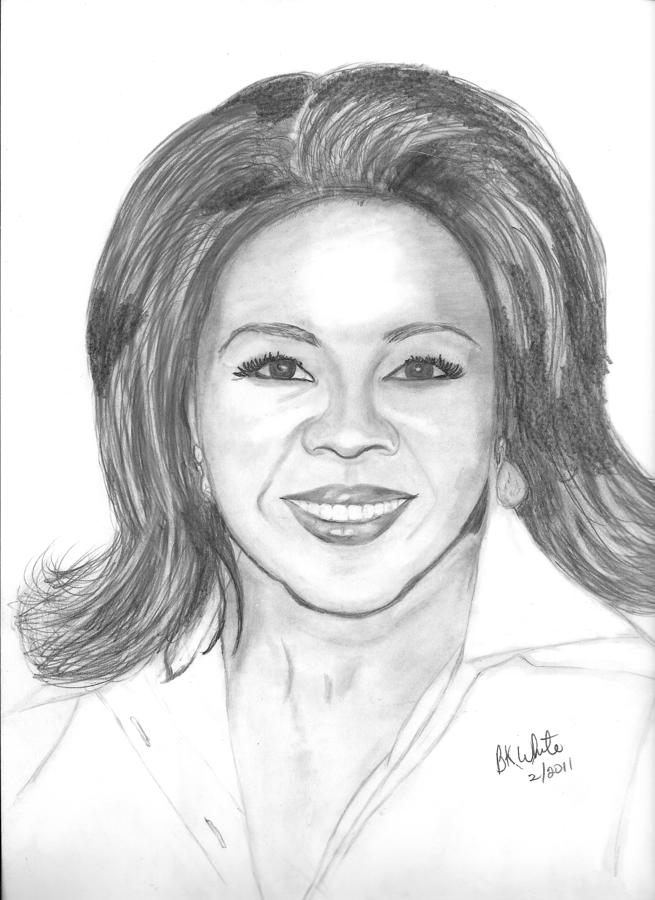 Oprah Winfrey Drawing Best