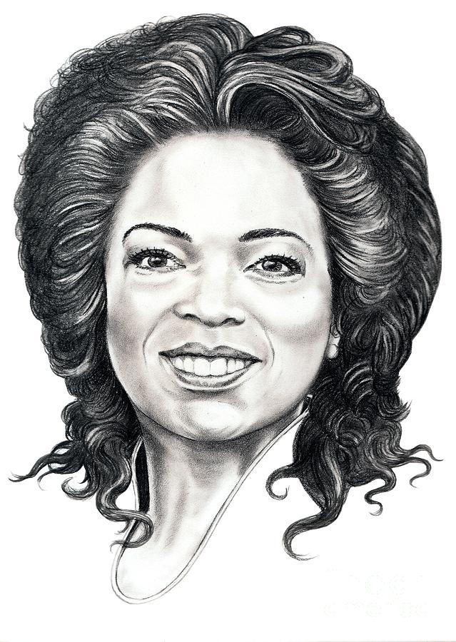 Oprah Winfrey Drawing Pictures