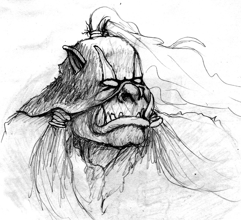 Orc Drawing Amazing