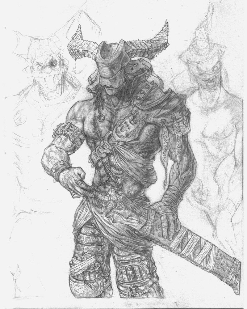 Orc Drawing Best