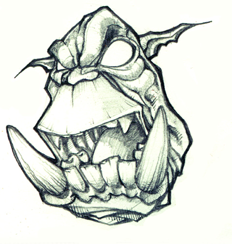 Orc Drawing Picture