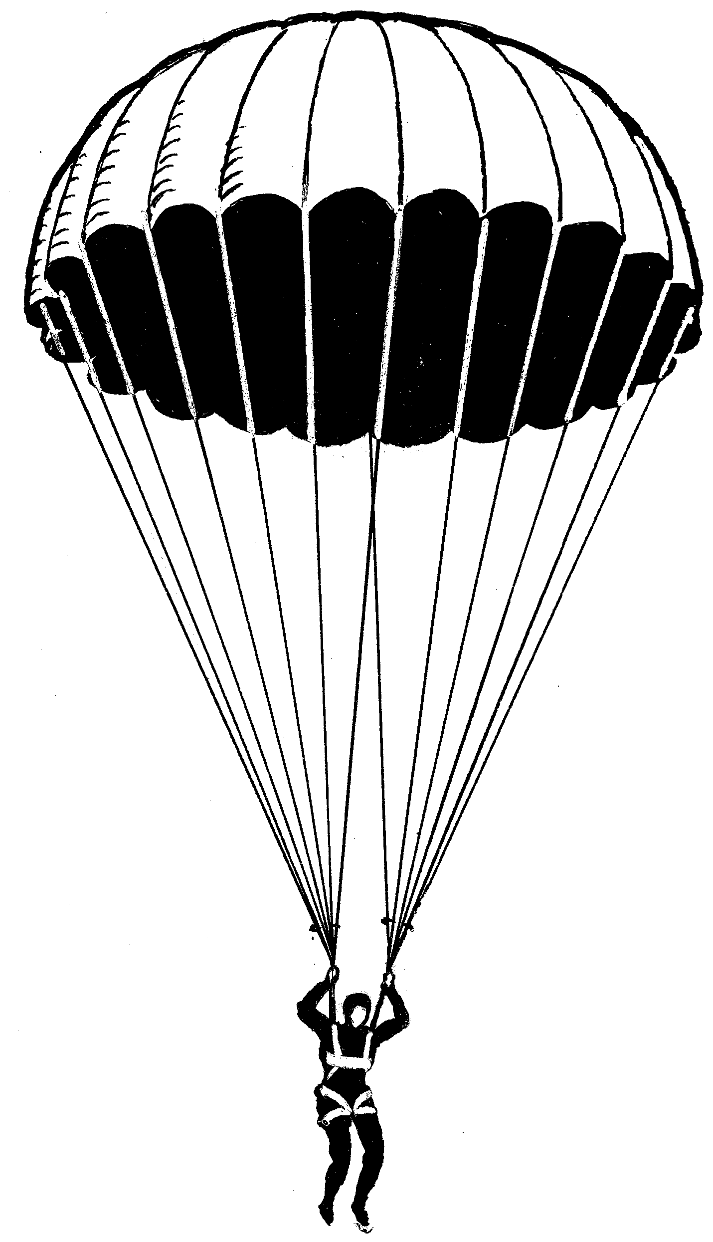 Parachute Drawing Image