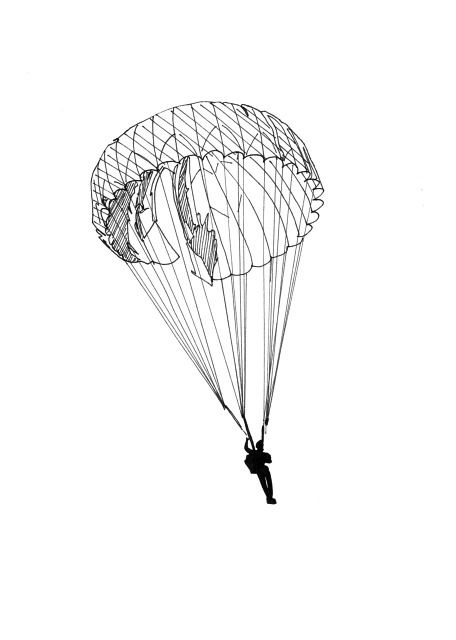 Parachute Drawing Photo