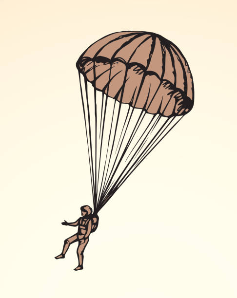 Parachute Drawing Picture