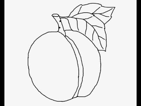 Peach Image Drawing