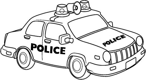 Police Car Drawing Photo