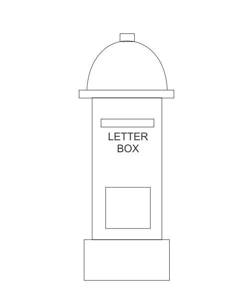 Postbox Drawing Pic