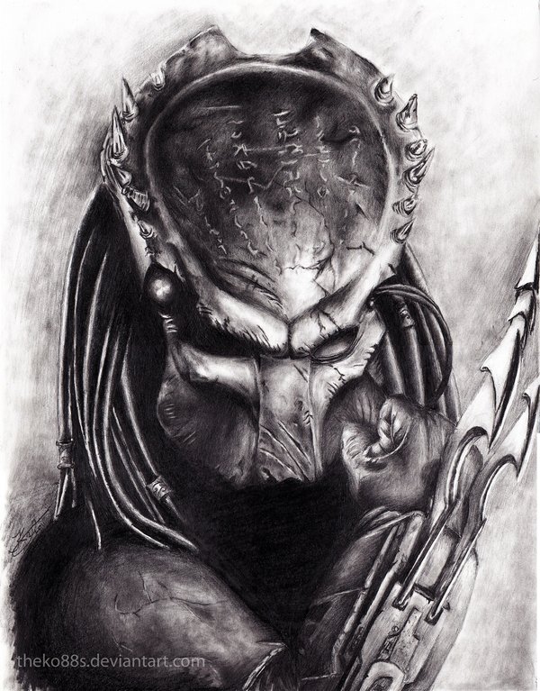 Predator Drawing Art