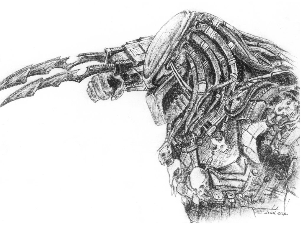 Predator Drawing Image