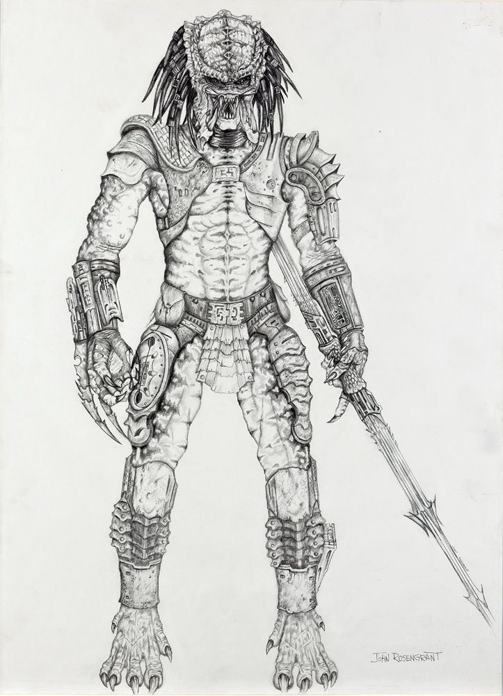 Predator Drawing