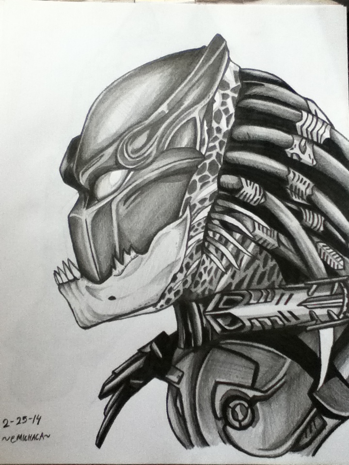 Predator Picture Drawing