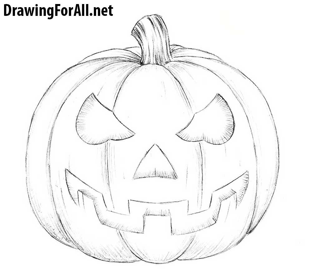 Pumpkin Drawing Image