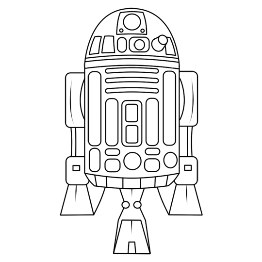 R2 D2 Drawing Amazing