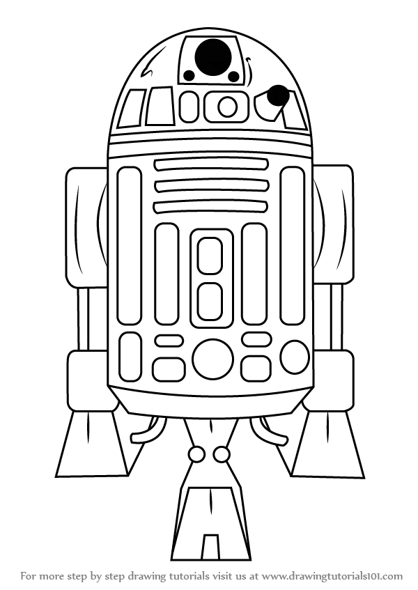 R2 D2 Drawing Photo
