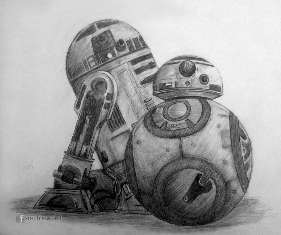 R2 D2 Drawing Pic