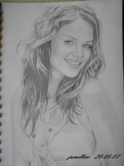 Rachel Bilson Drawing Sketch