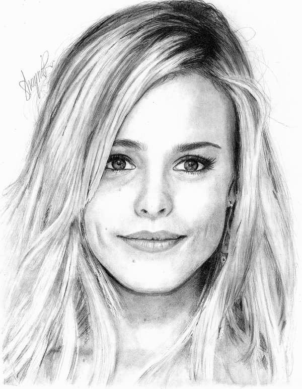 Rachel Mcadams Drawing Best