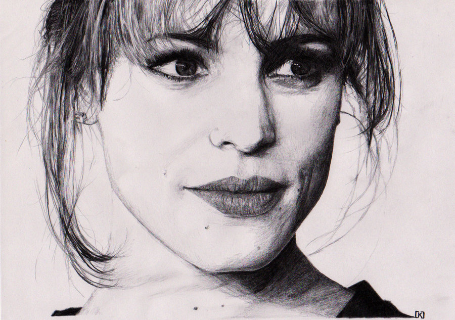 Rachel Mcadams Drawing Sketch