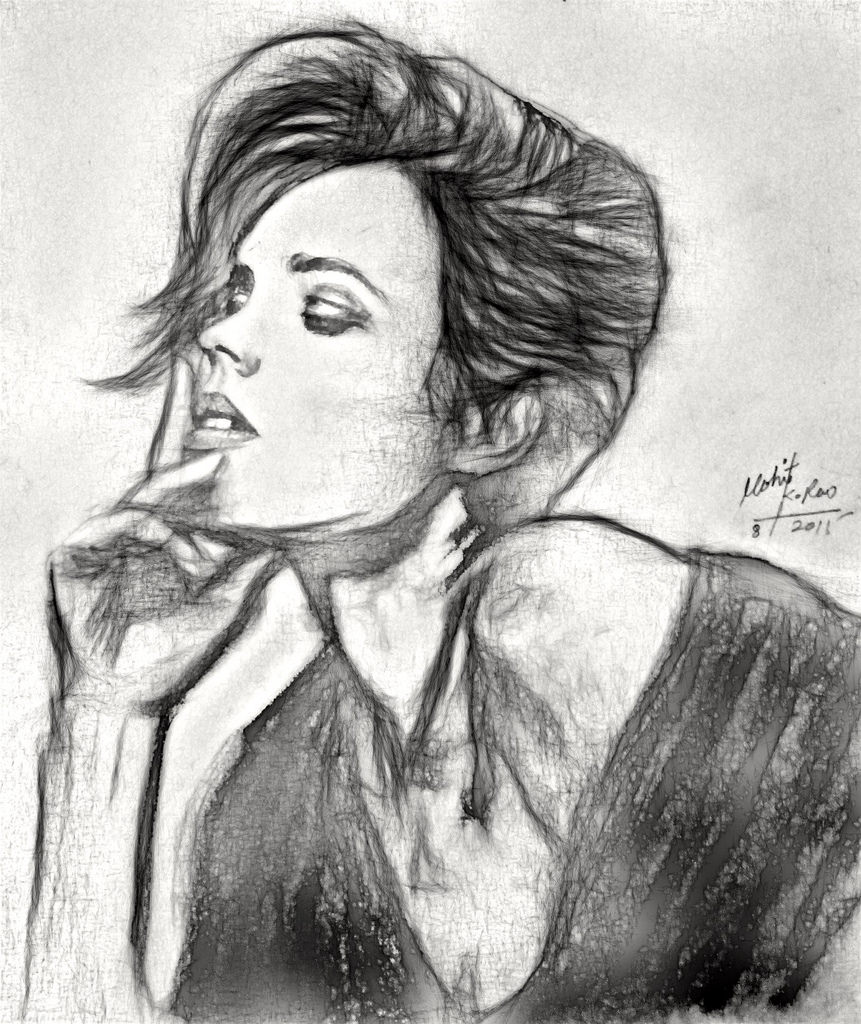 Rachel Mcadams Drawing