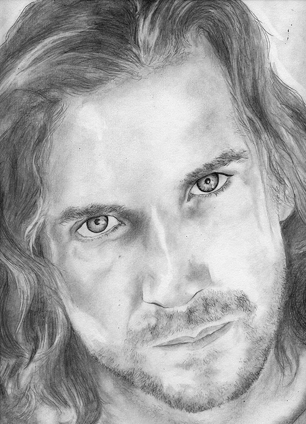 Ralph Fiennes Drawing Picture