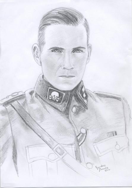 Ralph Fiennes Drawing