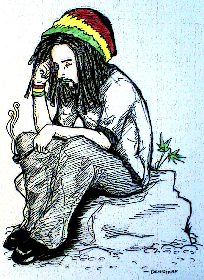 Rastafarian Drawing Amazing