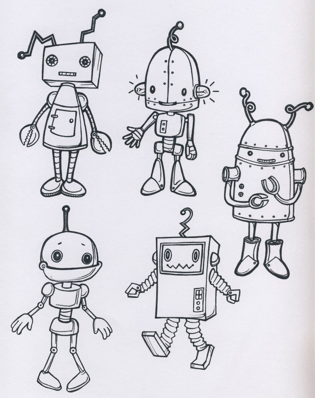 Robot Drawing Picture