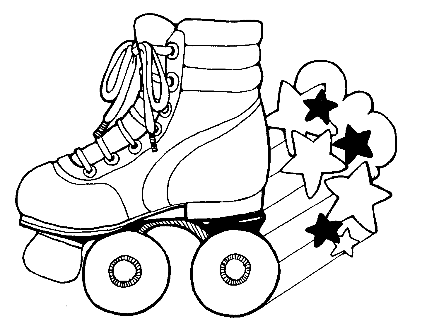 Roller Skates Drawing