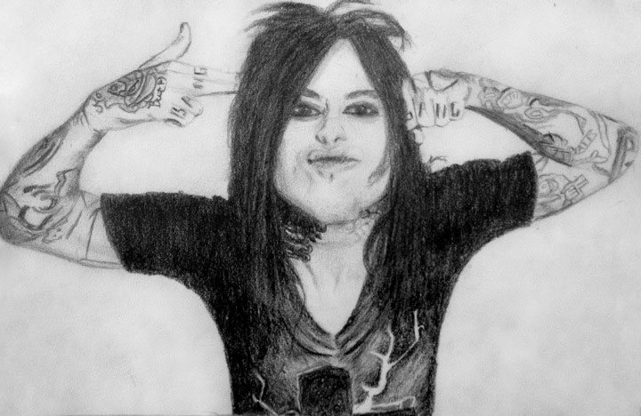 Ronnie Radke Drawing Amazing