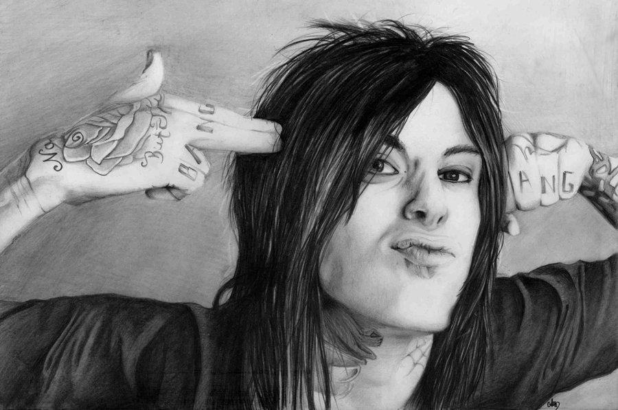 Ronnie Radke Drawing Picture