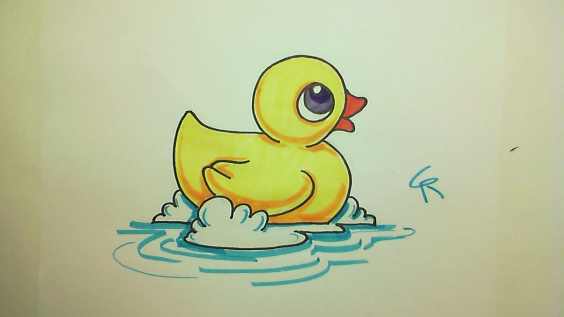Rubber Duck Drawing Pic