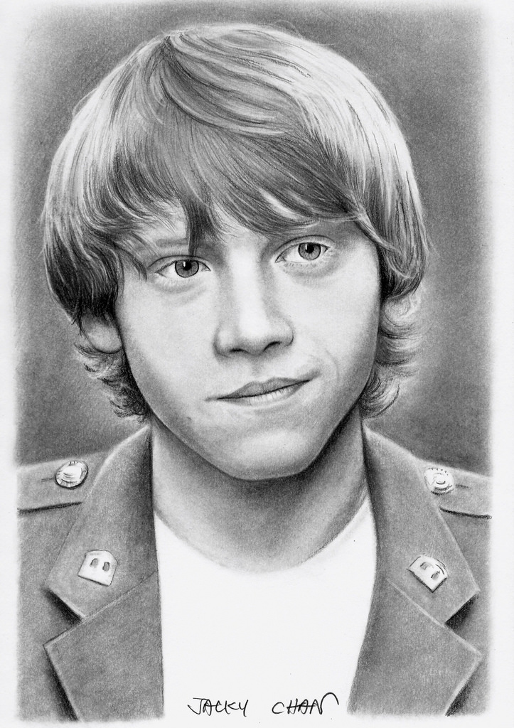 Rupert Grint Drawing Pics