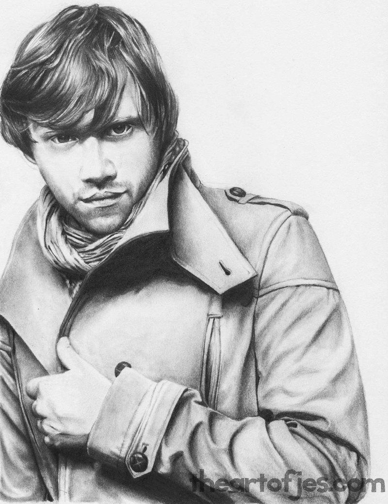 Rupert Grint Drawing Picture