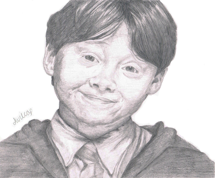 Rupert Grint Drawing Realistic