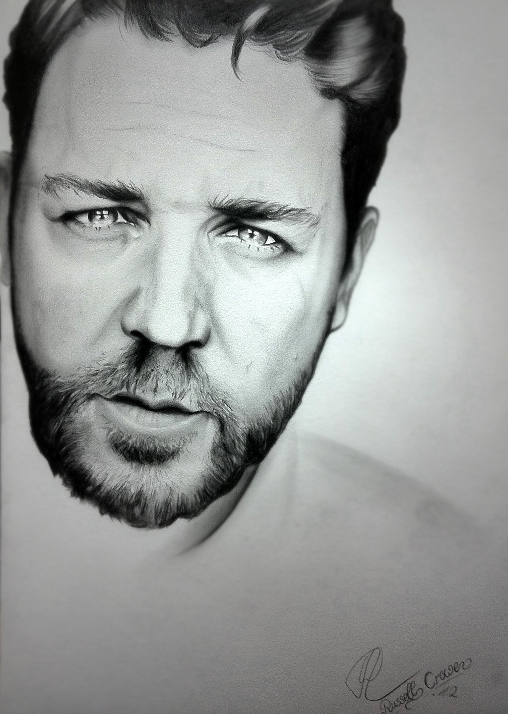Russell Crowe Drawing Best