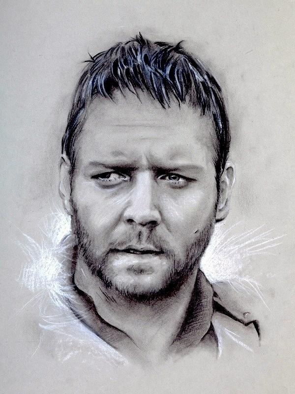 Russell Crowe Drawing Images