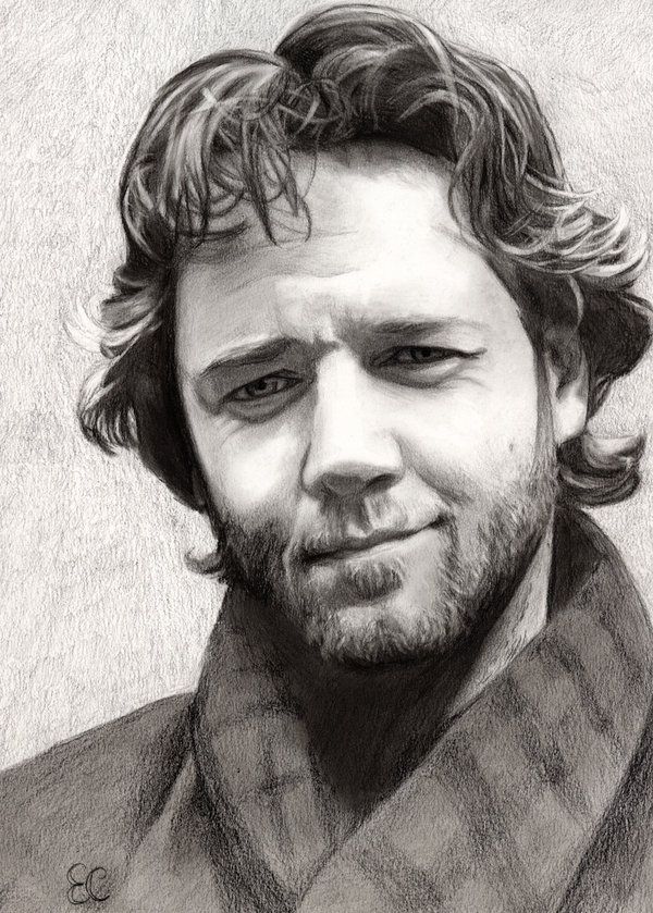 Russell Crowe Drawing Photo