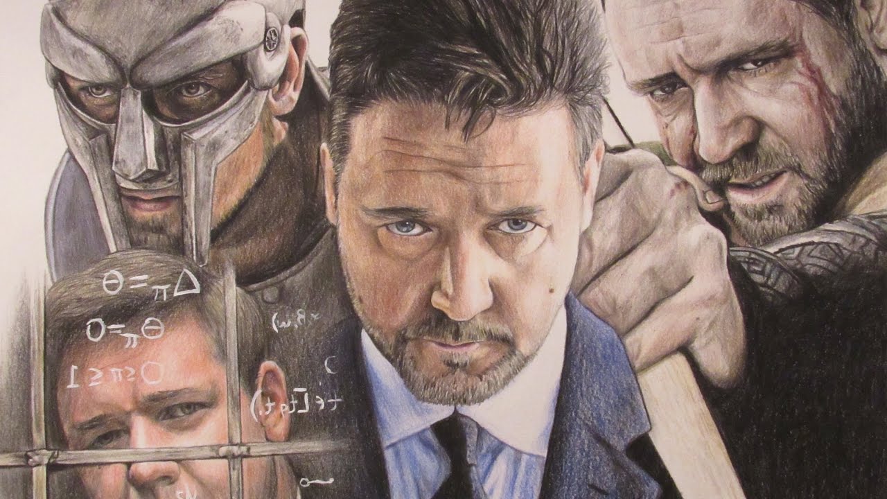 Russell Crowe Drawing Pic