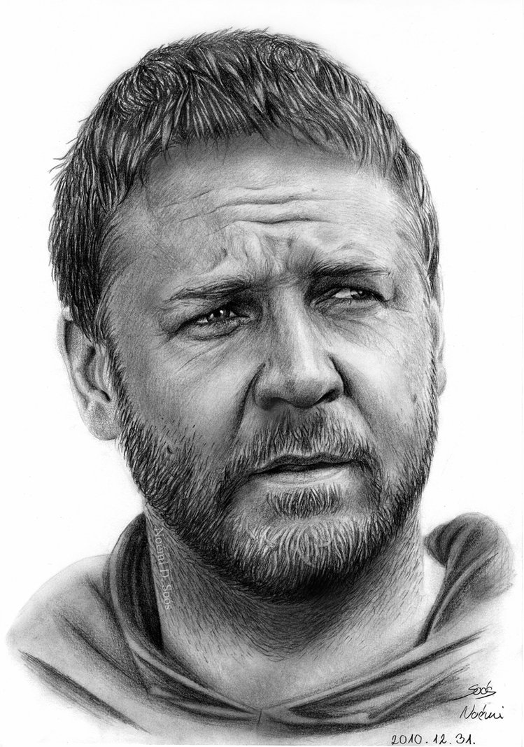 Russell Crowe Drawing Picture