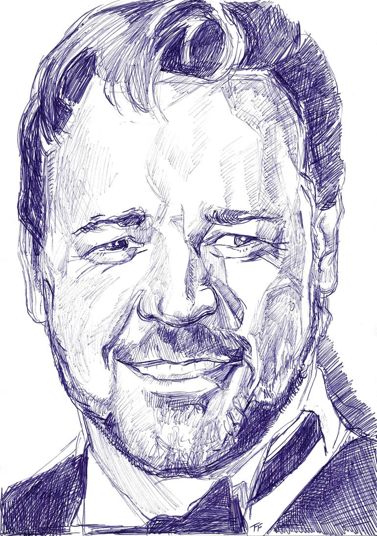 Russell Crowe Drawing