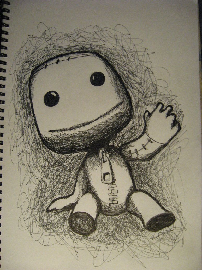 Sackboy Drawing Pics