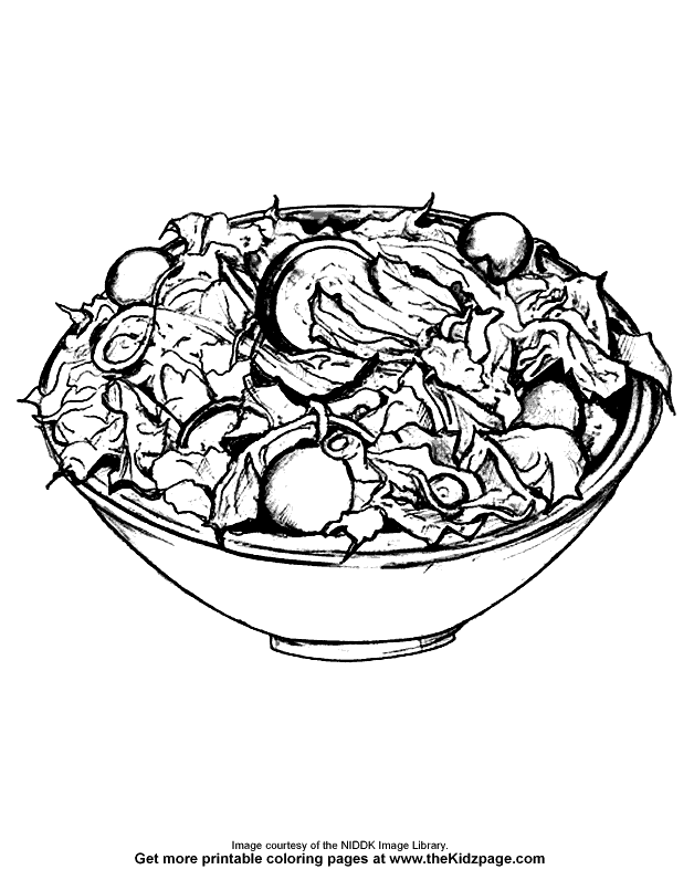 Salad Drawing