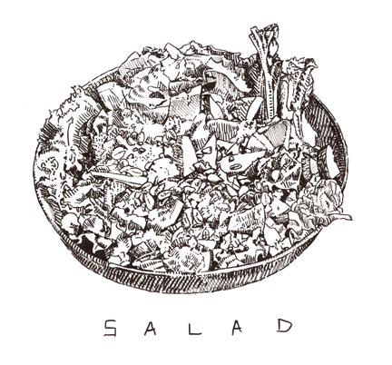 Salad Pic Drawing