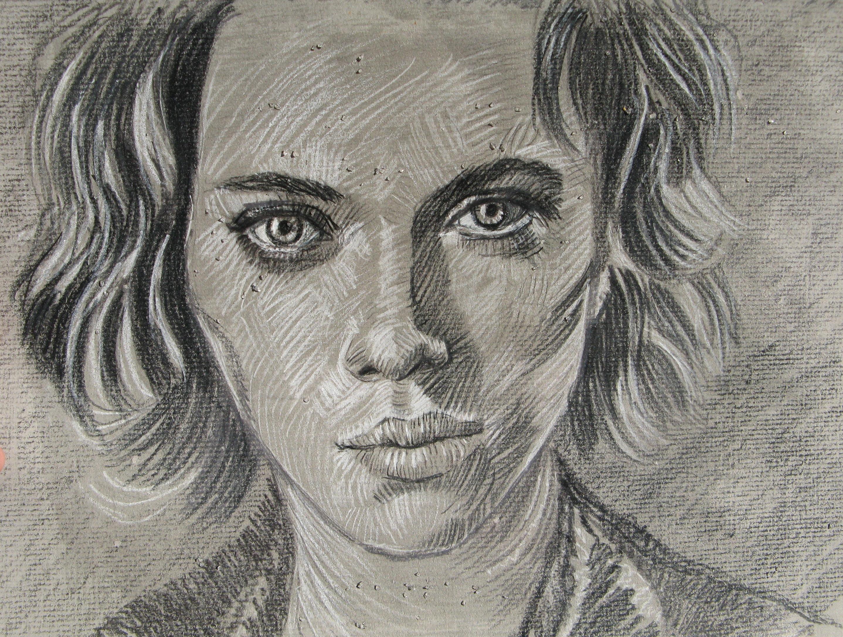 Scarlett Johansson Drawing Pic