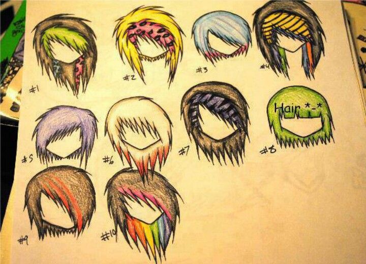 Scene Hair Drawing Photo