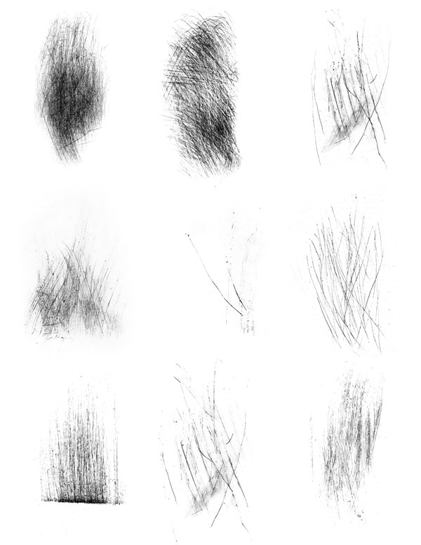 Scratches Image Drawing