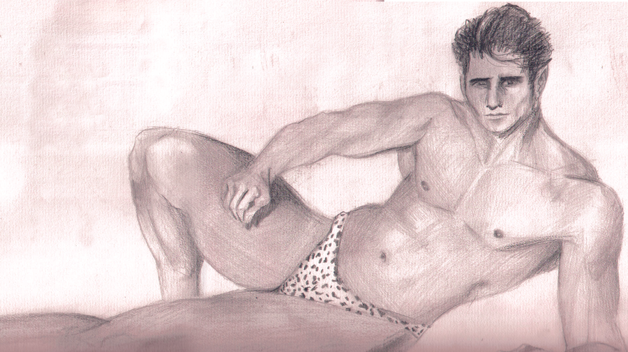 Sexy Man Drawing Amazing