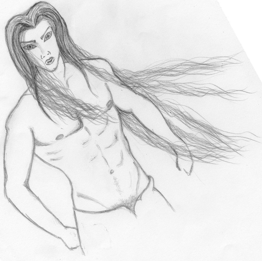 Sexy Man Drawing Pic