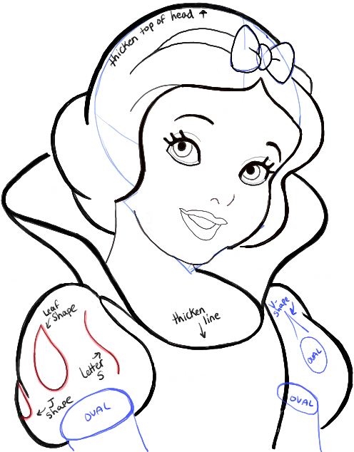 Snow White Drawing Images